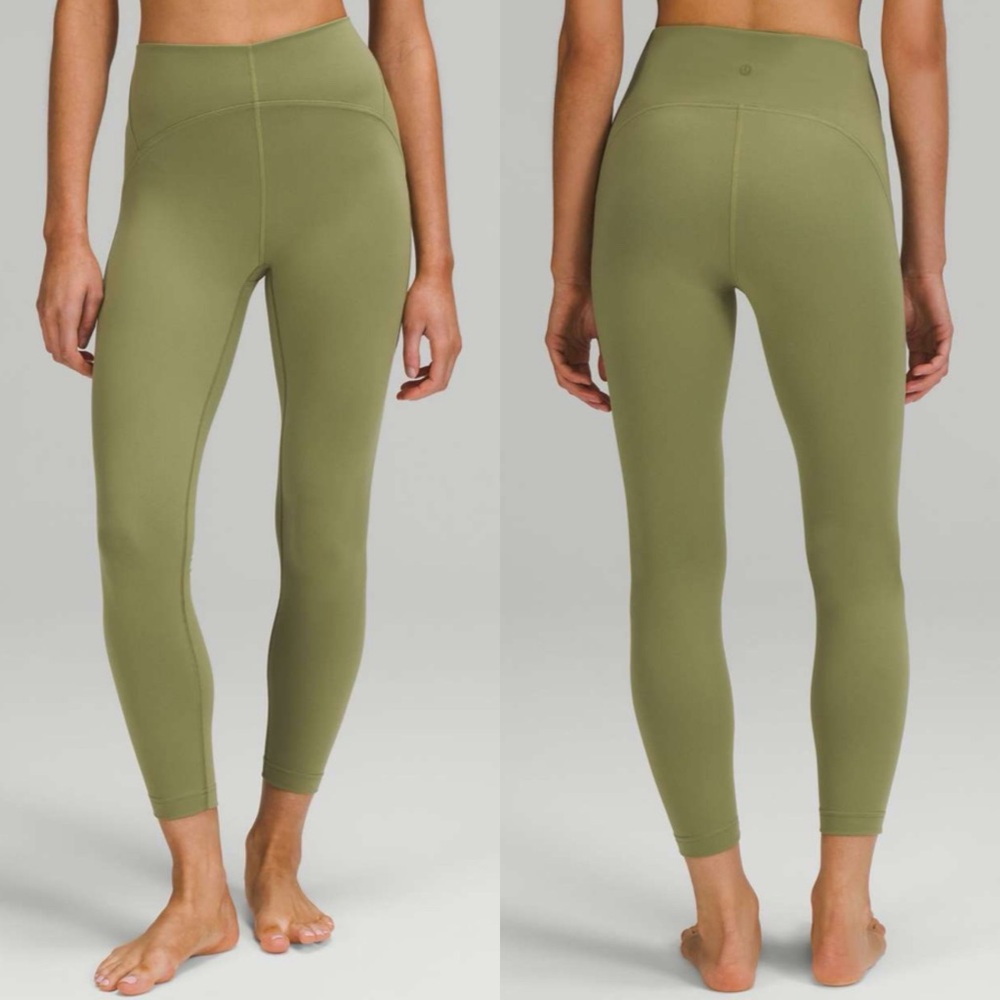 lululemon athletica Olive Green Leggings